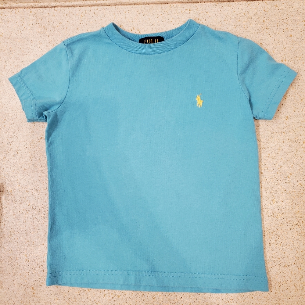Polo Ralph Lauren Blue Short Sleeve Tee- Size 3T